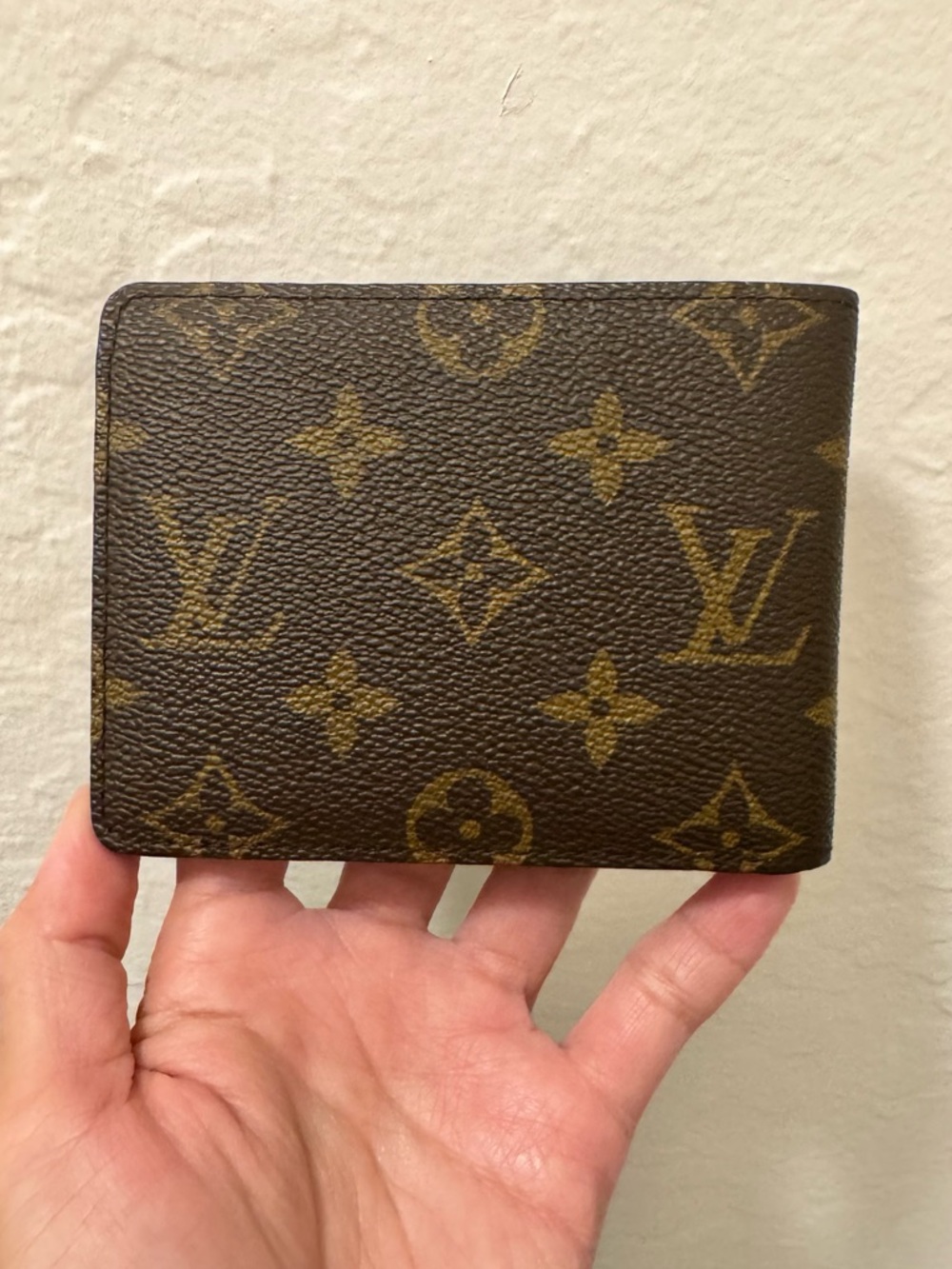 Louis Vuitton Monogram Canvas Wallet in Brown and Gold - Picture 3 of 10